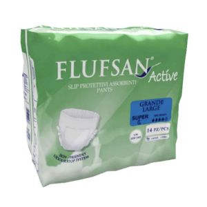 Absorbente inc orina noc anatómico Flufsan t- med 80 u