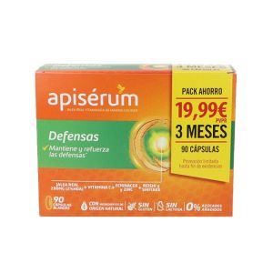 Apiserum defensas pack ahorro 3 meses jalea real