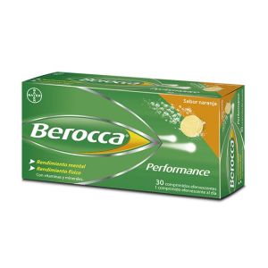 Berocca Performance 30 Comp. efervescentes sabor naranja