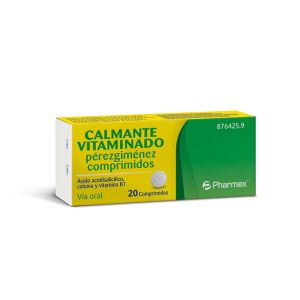 Calmante vitaminado Pérez Giménez 20 comprimidos