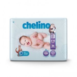 Chelino pañal infantil Talla 3 Tumbado -4-10 kg- 36