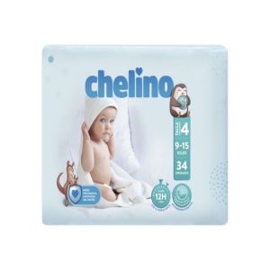 Chelino pañal infantil Talla 4 Gateo -9-15 kg- 36