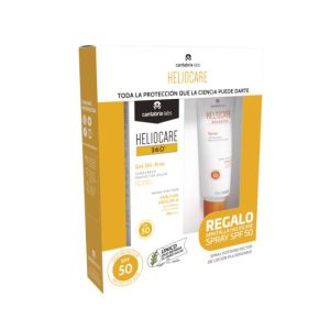 Heliocare Pack Gel Oil Free SPF50 + Advanced Spray 75ml