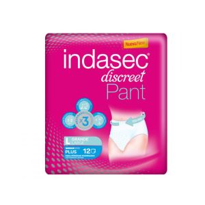 Indasec Discreet Pant Plus T-G 12u