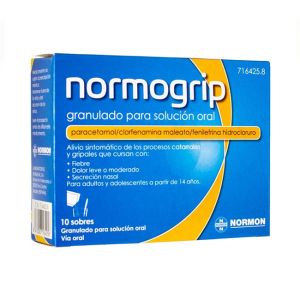 Normogrip granulado 10 sobres