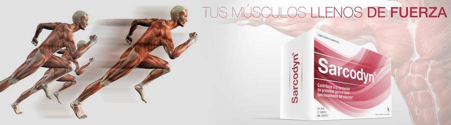 SARCODYN: Aumento de masa muscular