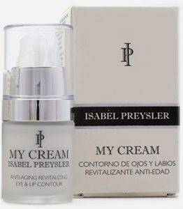 My cream Isabel Presyler contorno de ojos y labios