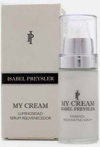 My cream Isabel Presyler serum rejuvenecedor presentación