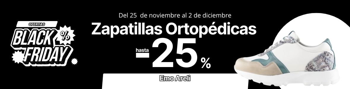 oferta black friday zapatos ortopédicos Emo Areli