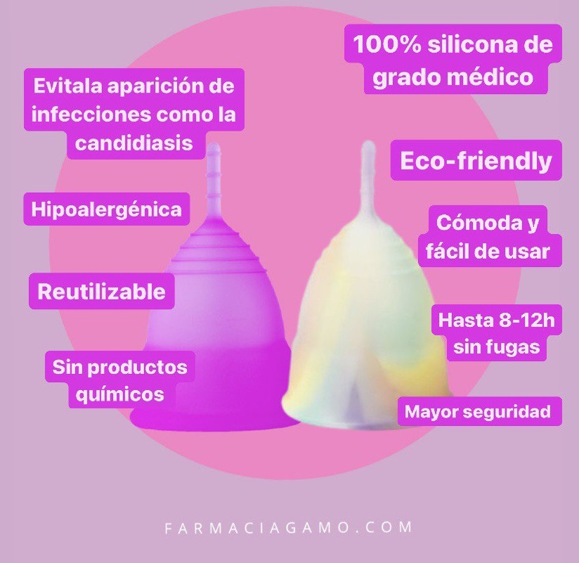 beneficios copa menstrual Ammo farmacia 