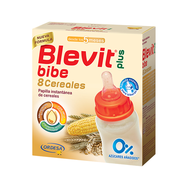 Blevit Plus 8 Cereales Miel y Galleta María 600g