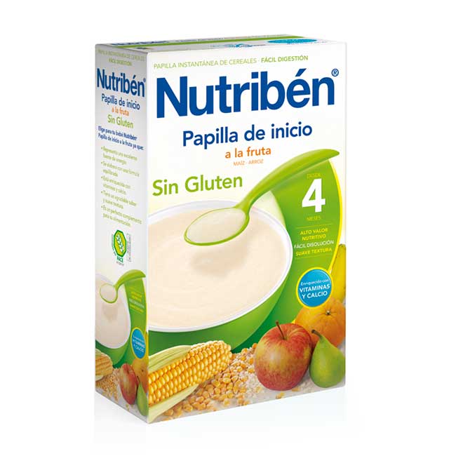 Comprar Nutribén Innova Zero Papilla de Cereales sin Gluten para