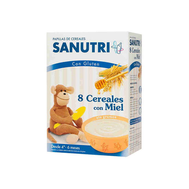 SANUTRI CEREALES SIN GLUTEN PAPILLA 600 GR