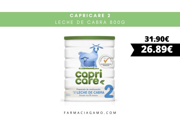 Capricare® Leche Infantil de 6 a 12 Meses 800g